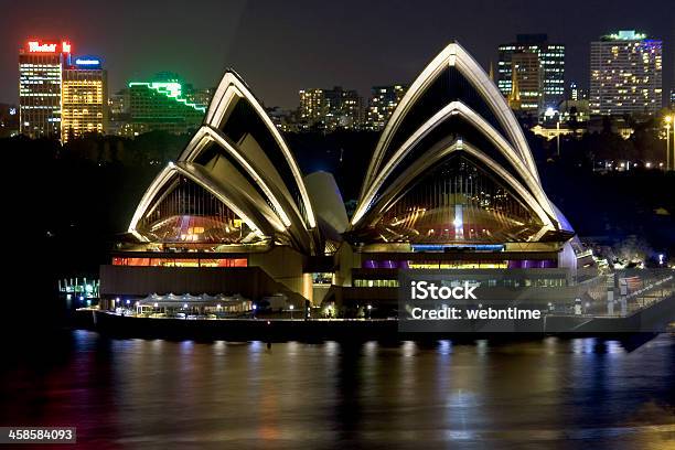 Teatro Dellopera Di Sydney - Fotografie stock e altre immagini di Acqua - Acqua, Architettura, Arte, Cultura e Spettacolo