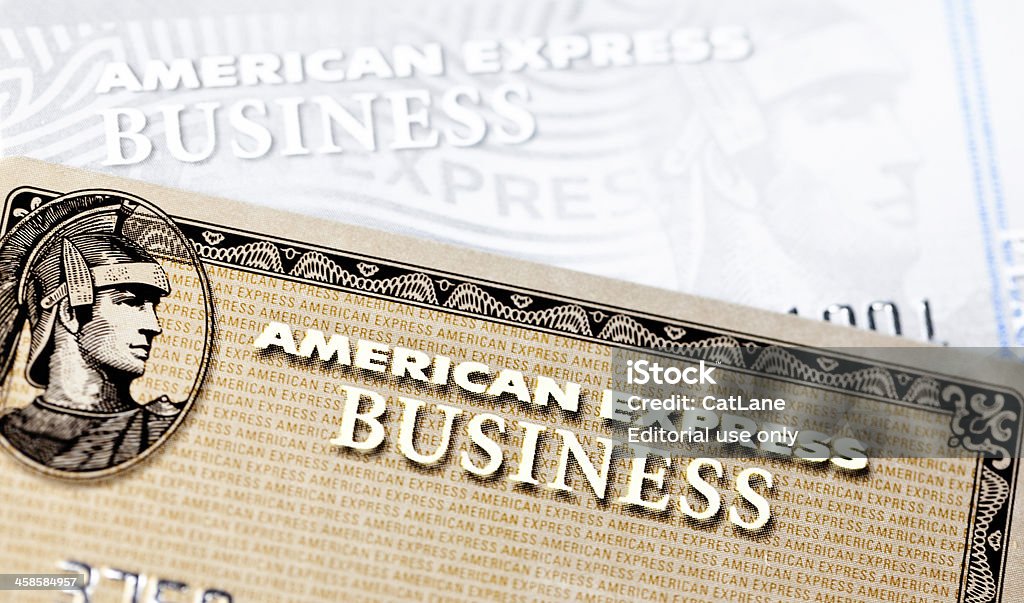 American-Express-Kreditkarten - Lizenzfrei American Express Stock-Foto