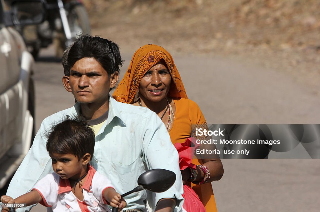 Pèlerins dans Ranthambhore NP, Inde - Photo de 6-11 mois libre de droits
