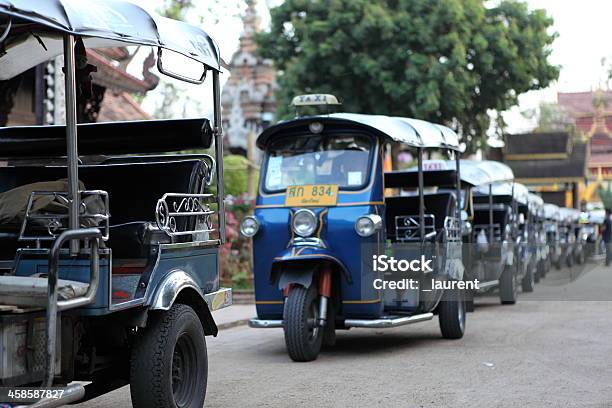 Tuktuk In Thailand Stock Photo - Download Image Now - Asia, Asian Culture, Chiang Mai Province