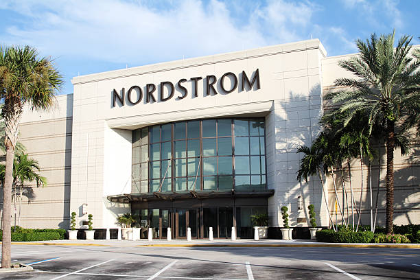 Nordstrom retail store stock photo