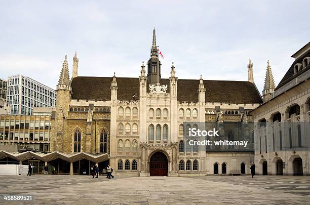 The Guildhall City Of London - zdjęcia stockowe i więcej obrazów Anglia - Anglia, Białe kołnierzyki, Biurowiec