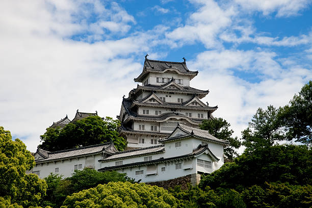 Himeji castle, Japan -  Japanese World Heritage Site stock photo