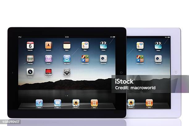 Ipad 2 白と黒 - iPadのストックフォトや画像を多数ご用意 - iPad, エディトリアル, カットアウト
