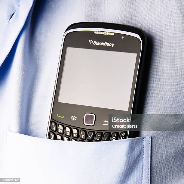 Blackberry Ready For Use Stock Photo - Download Image Now - Pocket, Shirt, Mobile Phone