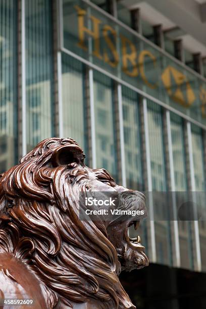 Kantor Pusat Hsbc Di Hong Kong Foto Stok - Unduh Gambar Sekarang - HSBC, Hong Kong, Singa