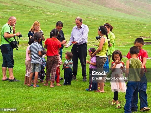 Mongolei Kinder Stockfoto und mehr Bilder von Editorial - Editorial, Erwachsene Person, Fotografie