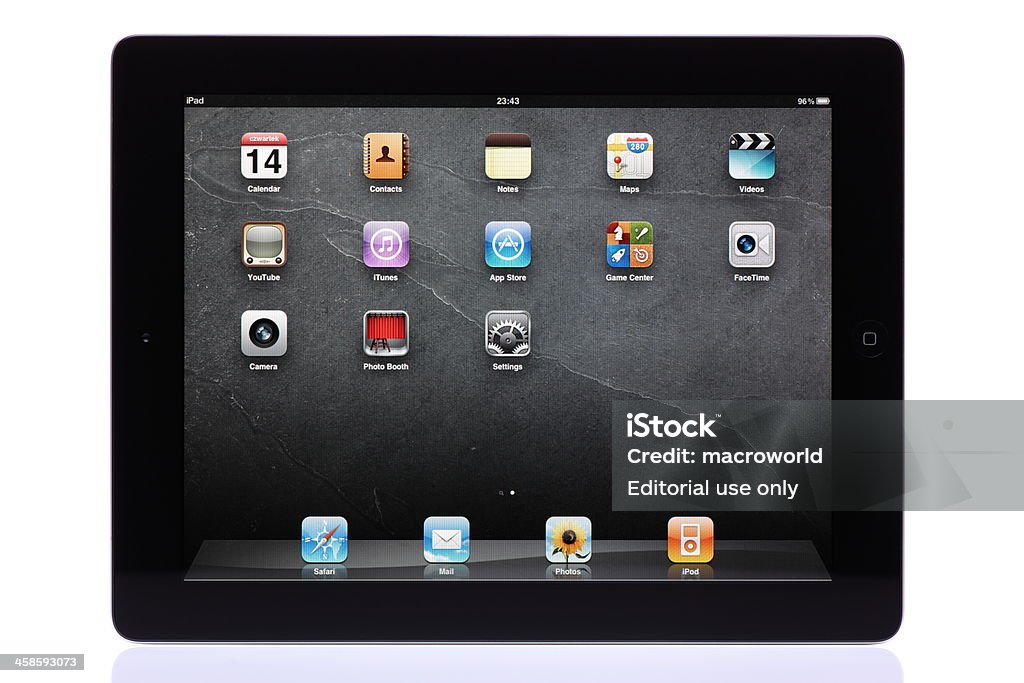 iPad 2 - Foto de stock de Computador royalty-free