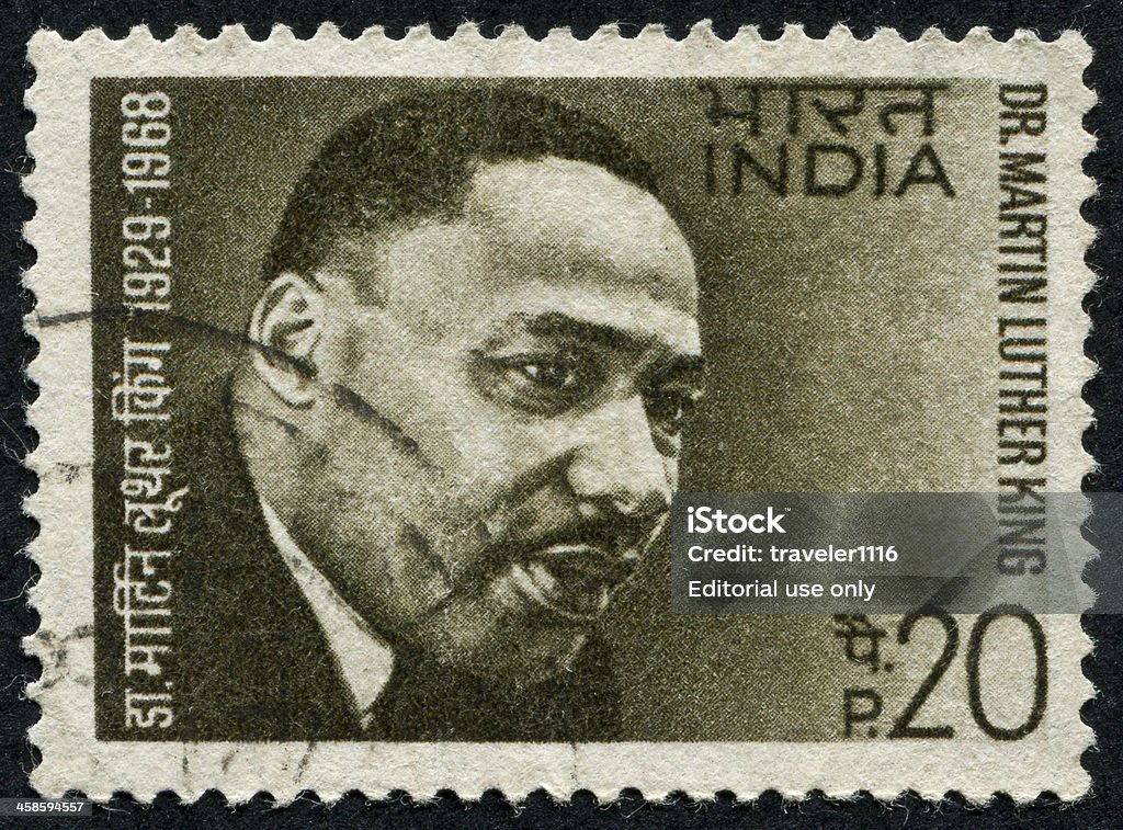 Martin Luther King Jr. Pieczęć - Zbiór zdjęć royalty-free (Martin Luther King Jr.)