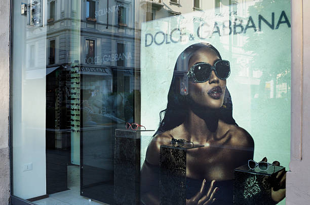 vitrine de - dolce & gabbana - fotografias e filmes do acervo