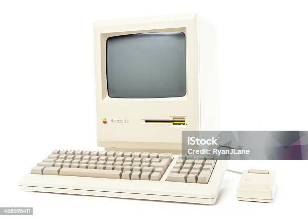 Vorderansicht Von Mac Und Pc Stockfoto und mehr Bilder von Computer - Computer, Altertümlich, PC