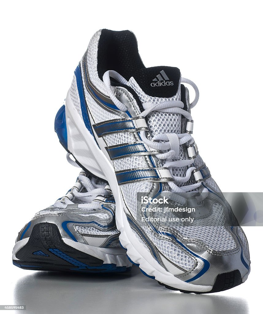 Adidas Mens Running Shoes Stock Photo - Download Image Now - Adidas, Sports Shoe, Concepts - iStock