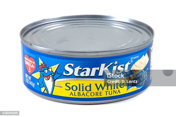 Starkist Tuna Can Stock Photo - Download Image Now - Tuna - Seafood, Can, Canned Food