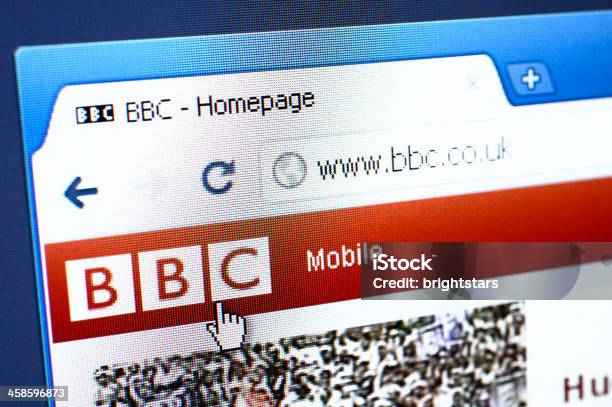 Bbc Pagina Web Al Browser - Fotografie stock e altre immagini di BBC - BBC, Internet, Mass Media