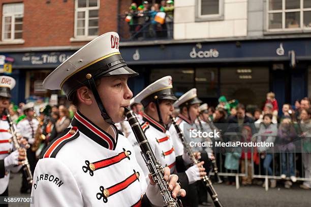 St Patricks Day Celebrations In Dublin Stock Photo - Download Image Now - St. Patrick's Day, Art And Craft, Atmosphere