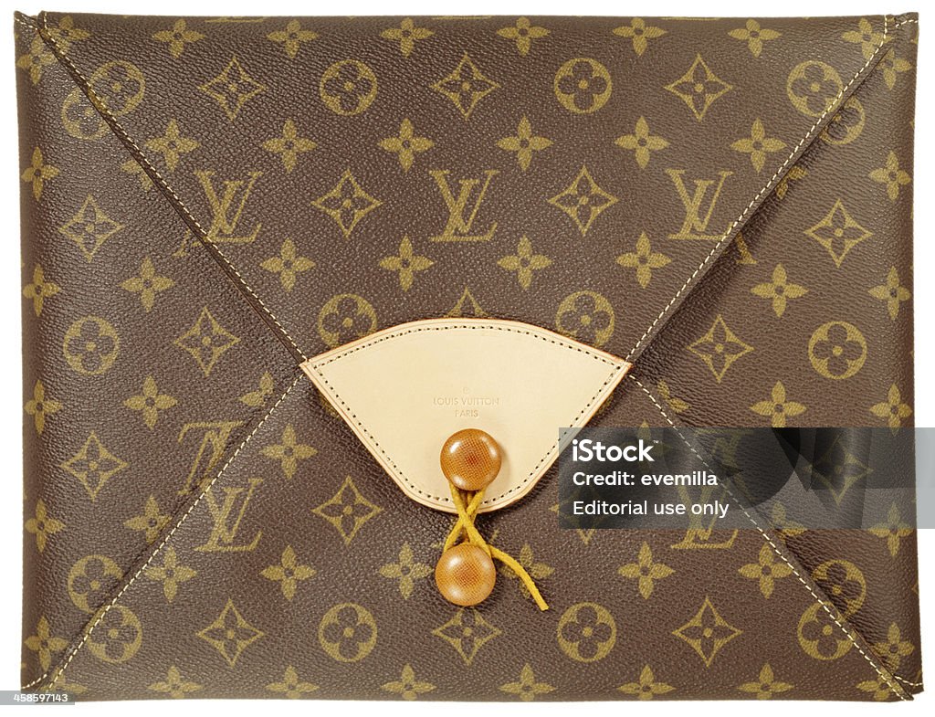 Borsa Louis Vuitton - Fotografie stock e altre immagini di Louis Vuitton -  Collezioni - Louis Vuitton - Collezioni, Borsetta, Marrone - iStock