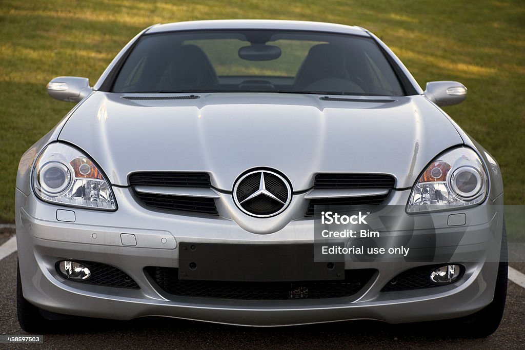 Mercedes-Benz SLK Sport-Vorderansicht - Lizenzfrei Aussicht genießen Stock-Foto