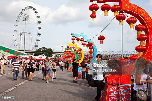 Chiński Nowy Rok W Singapurze - zdjęcia stockowe i więcej obrazów Azja - Azja, Chiński lampion, Chūnjié