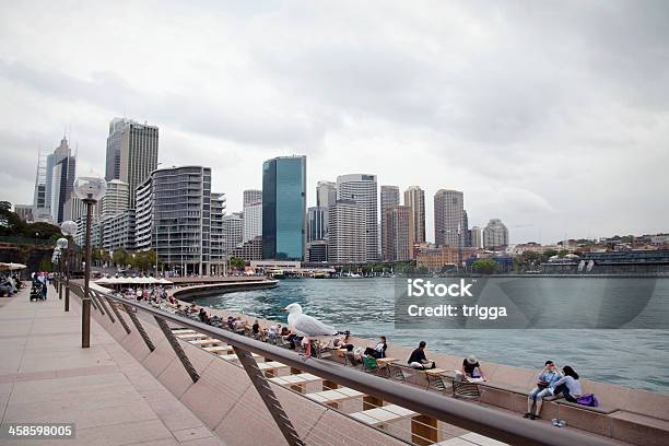 Vista Della Città E Del Porto Di Sydney Opera House - Fotografie stock e altre immagini di Acqua