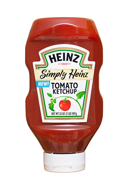 New Heinz Tomato Ketchup stock photo
