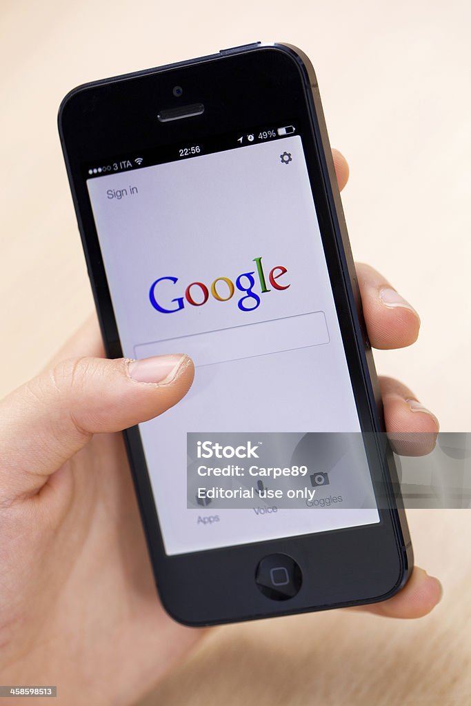 Google に iPhone 5 - グーグルのロイヤリティフリーストックフォト