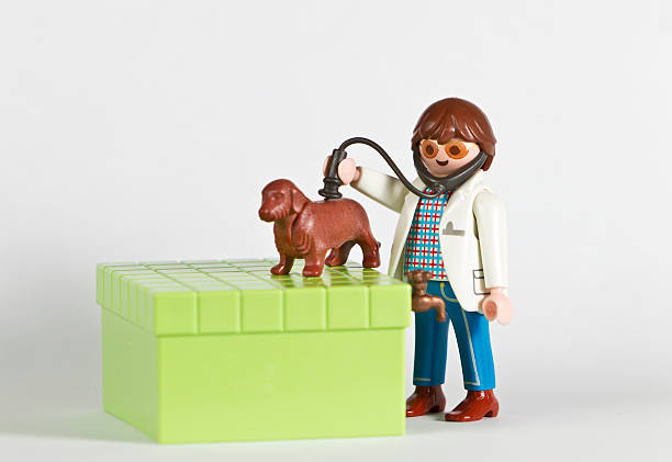Vancouver, Canada - October 18, 2011: A Playmobil toy crusader posed against a white background.