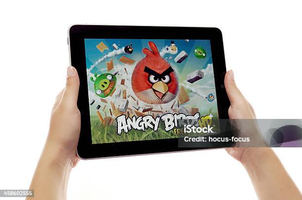 Angry Birds Apple Ipad에서 Angry Birds - Game에 대한 스톡 사진 및 기타 이미지 - Angry Birds - Game, Brand Name, iPad