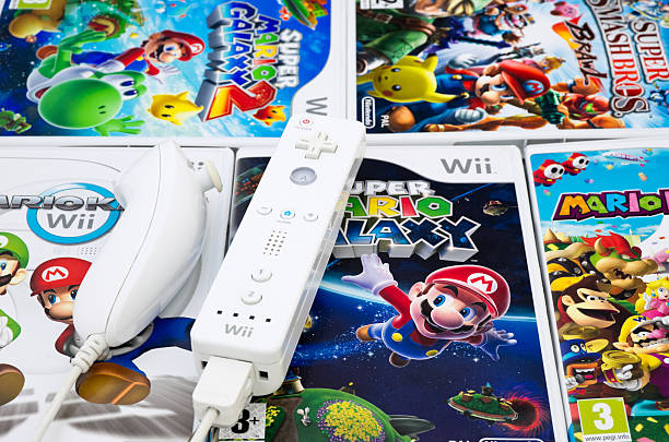 versus Buik Attent Nintendo Mario Wii Stock Photo - Download Image Now - Nintendo Wii, Leisure  Games, Nintendo - iStock