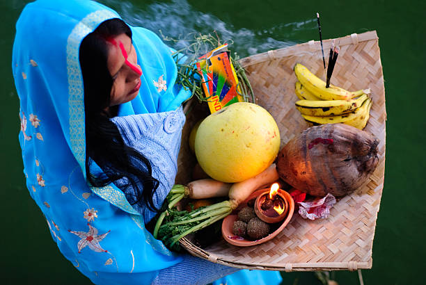 Chhath Puja stock photo