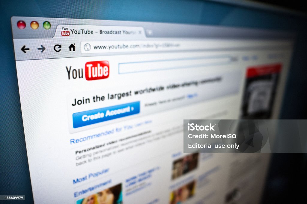 YouTube - Foto de stock de YouTube libre de derechos