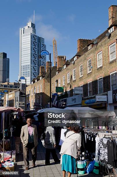 Petticoat Lane Rynku East End Of London - zdjęcia stockowe i więcej obrazów Anglia - Anglia, Architektura, Bibelot