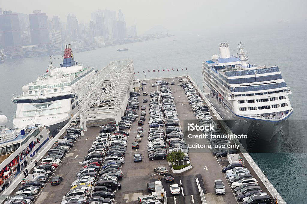 Ocean Terminal port à Hong Kong - Photo de Asie libre de droits