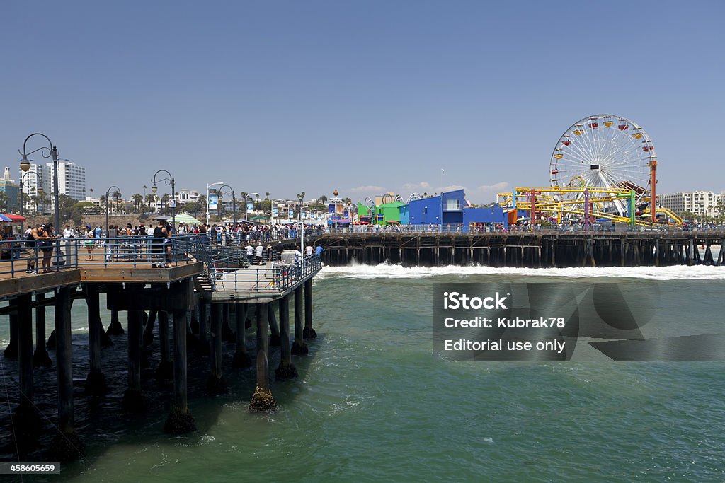 Santa Monica Pier - Foto stock royalty-free di California