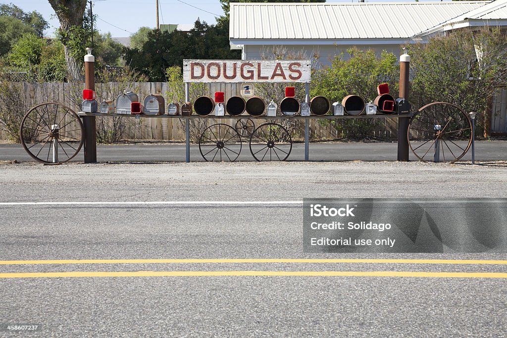 United States Postal Service Douglas Washington - Foto stock royalty-free di Arrugginito