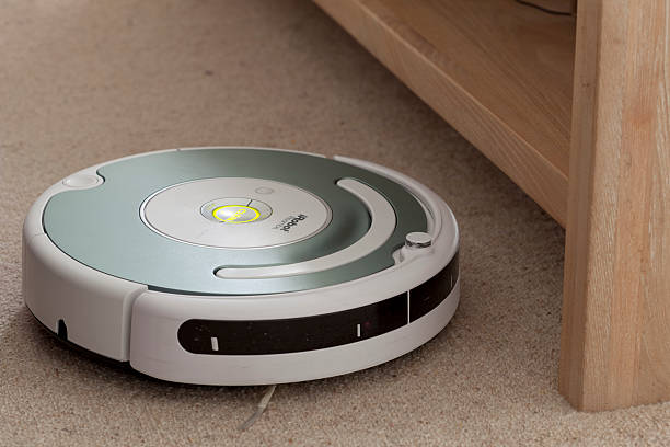 iRobot Roomba Robot Vacuum Cleaner stock photo