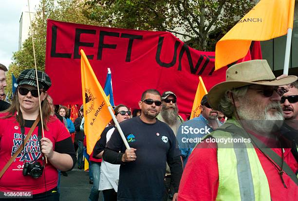 May Day March Stock Photo - Download Image Now - Australia, Labor Union, Left-Wing Politics