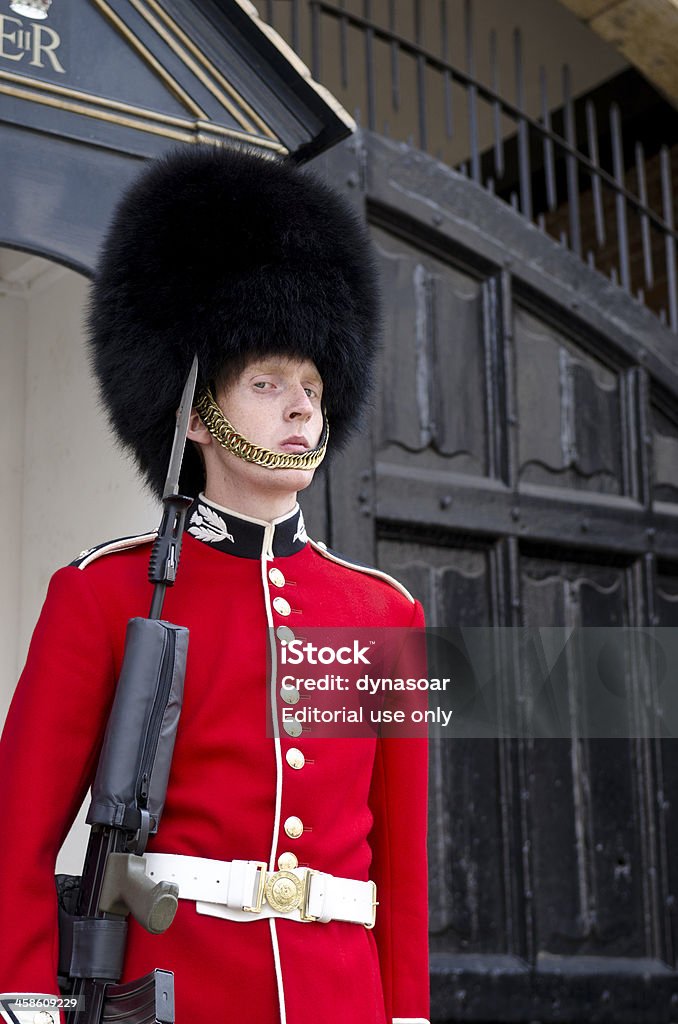 Cerimonia di protezione del piede, St James's Palace, London - Foto stock royalty-free di Cambio della guardia