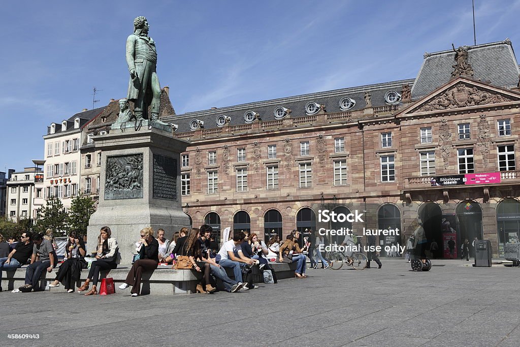 Kleber lugar em Estrasburgo, França - Foto de stock de Estudante de Nível Superior royalty-free