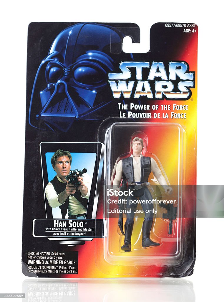 Star Wars acción figura-Han Solo - Foto de stock de Figura de acción libre de derechos