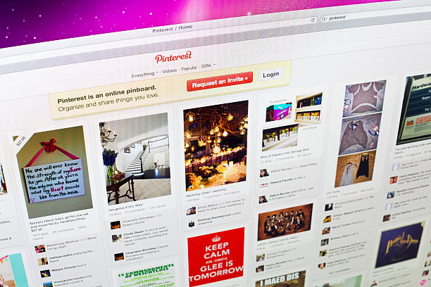 pinterest のホームページ - pinterest ストックフォトと画像