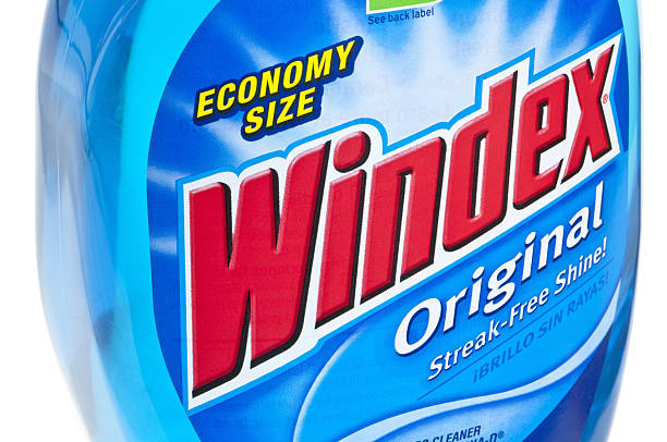 Windex detergente per vetri - foto stock