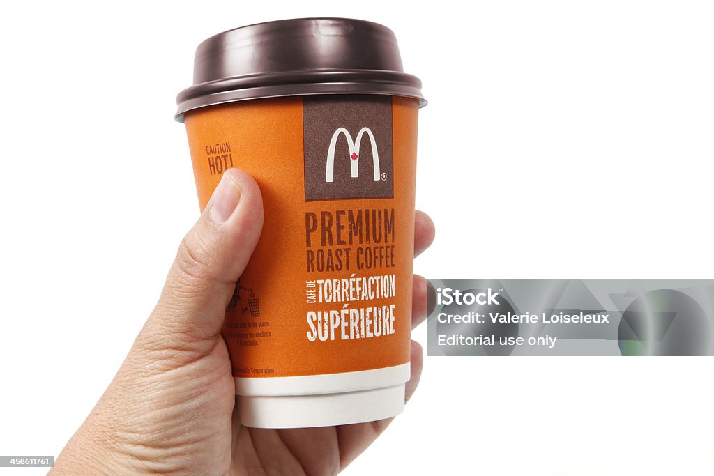 McDonalds 커피잔을 - 로열티 프리 McDonald's 스톡 사진