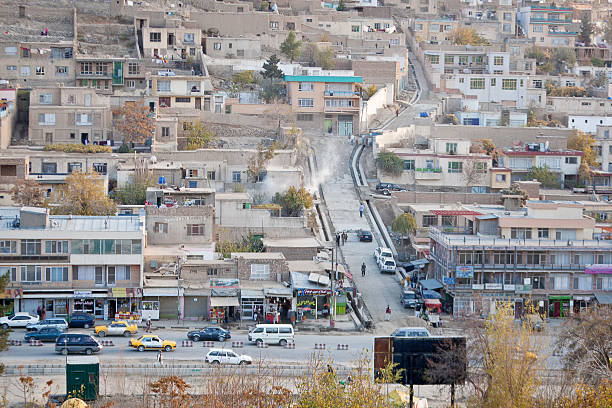 ver em kabul - developing countries urban scene outdoors horizontal imagens e fotografias de stock