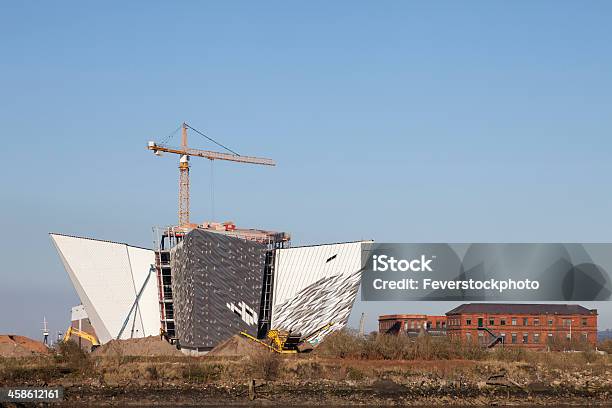 Titanica Visitor Centre W Budynku Belfast - zdjęcia stockowe i więcej obrazów Architektura - Architektura, Belfast, Budować