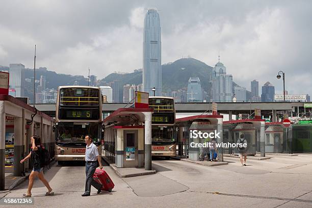Kowloon Motor Bus In Hong Kong Stock Photo - Download Image Now - Bus, Bus Station, Bus Stop