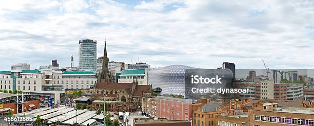 Skyline Di Birmingham Tra Cui Il Centro Commerciale Bullring - Fotografie stock e altre immagini di Regno Unito