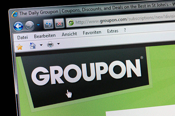 groupon-접사를 슛 실제 모니터 - kostenlos 뉴스 사진 이미지