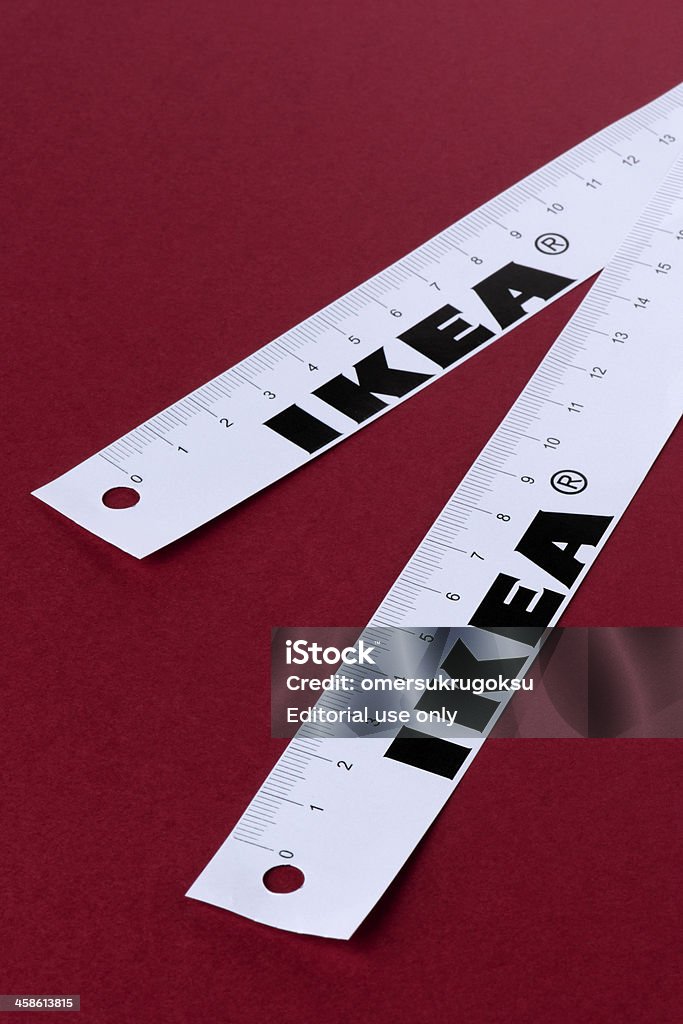 Paper Tape Measure Stock Photo - Download Image Now - Ikea