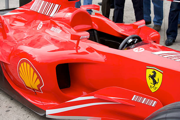 ferrari 248 f1 - team modena foto e immagini stock