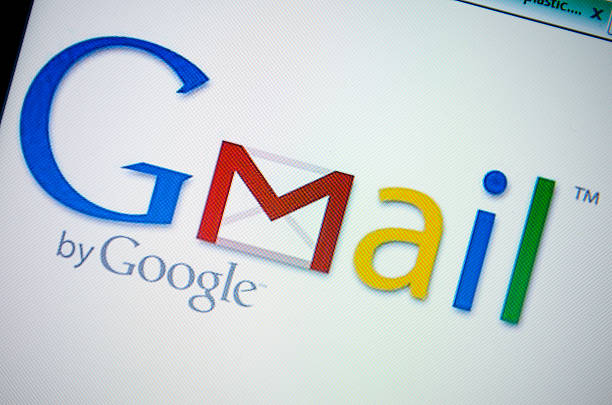 gmail.com-mail-website - gmail stock-fotos und bilder